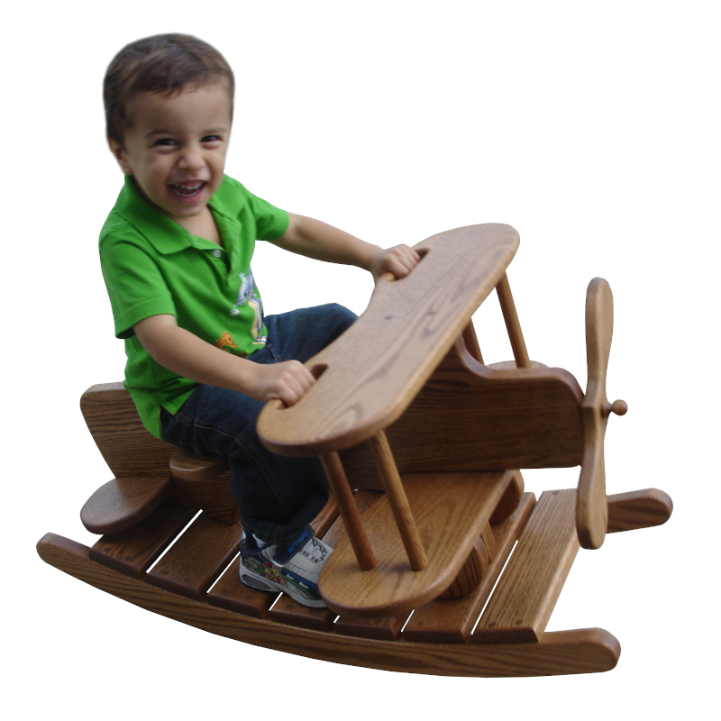 Amish Child's Airplane Rocker